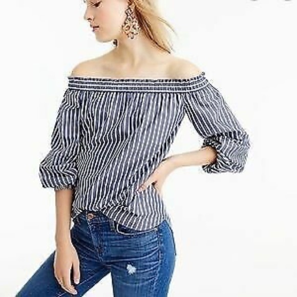 J. Crew Tops - 𝅺5/$25 J.Crew off-the shoulder top